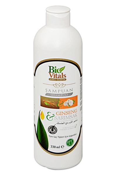 Bio Vitals 400 Ml Ginseng Garlic Extract Shampoo
