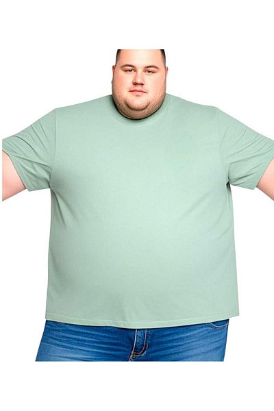 sngl Men's Large Size Oversize Short Sleeve T-Shirt 3XL 4XL 5XL 6XL 7XL 8XL