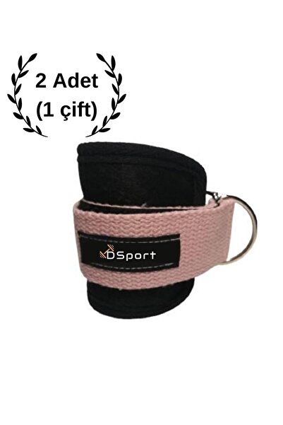 DSport Professional Ankle Strap - Ayak Bileği Kayışları, Fitness Ayak Bilekliği - Kabel Egzersizleri 2 Adet