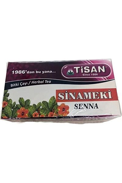Tisan Senna 20 Filtered Herbal Tea Bags