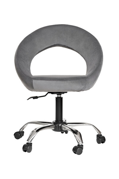 Office Nursery Study Chair with Chrome Metal Legs (adjustable) RATON