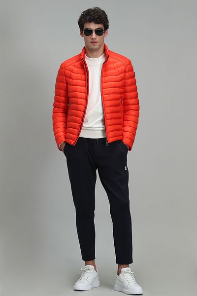 Lufian Andy Goose Feather Men's Coat Orange