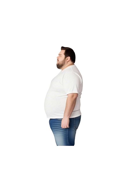 sngl Tricou cu mânecă scurtă oversize pentru bărbați 3xl 4xl 5xl 6xl 7xl 8xl 9xl