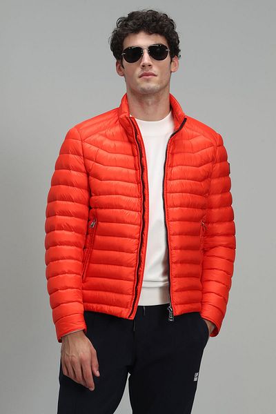 Lufian Andy Goose Feather Men's Coat Orange