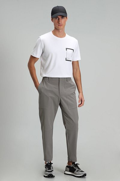 Lufian Luke Modern Graphic T- Shirt White