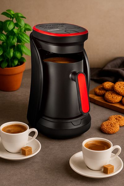 AWOX Sparkling Turkish Coffee Machine Pomegranate Flower