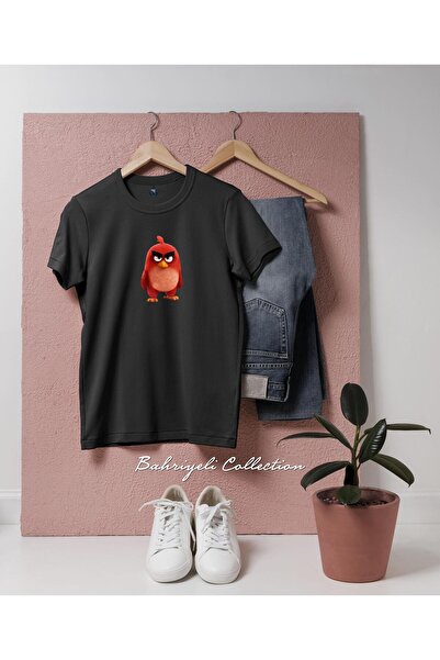 bahriyeli.jpeg Oversize Angry Birds Action Design Unisex T-Shirt
