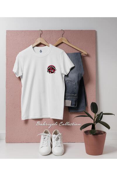 bahriyeli.jpeg تي شيرت كبير الحجم بتصميم جيب تورونتو رابتورز للجنسين