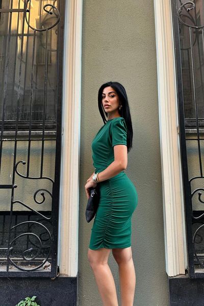 Emirela Scuba Crepe Mini Dress