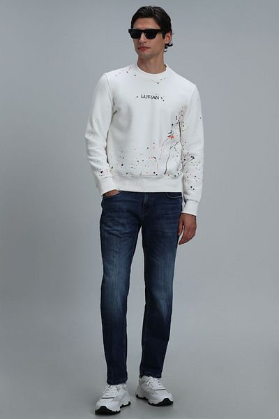 Lufian Ανδρική μπλούζα Alexander Off White