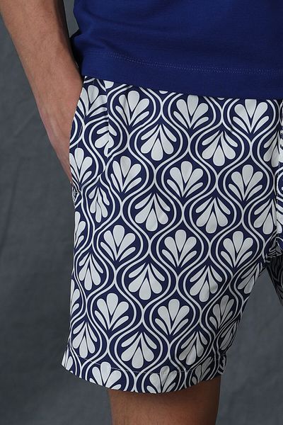 Lufian Ανδρικό μαγιό σορτς Ellery Navy Blue