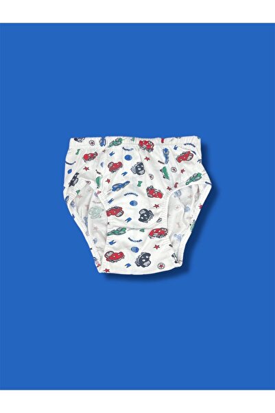 Erdenay Tekstil Karışık Desenli Erkek Çocuk Empirme Külot 6'lı