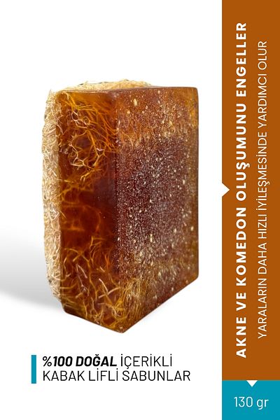 Pure Touch Sulfur Pumpkin Fiber Soap, Itching, Anti-Redness and Soap