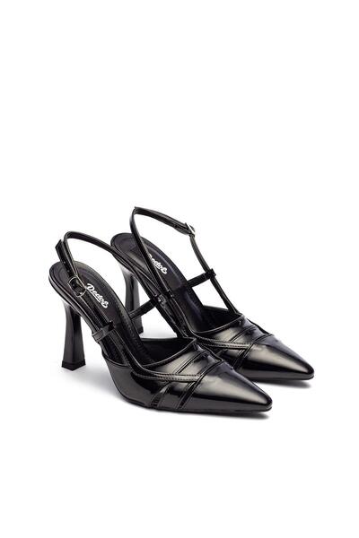 Dedos 7405 حذاء نسائي بكعب ومقدمة مدببة ومغلق من الأمام