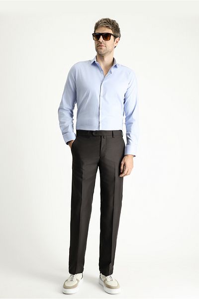 Kiğılı Slim Fit Classic Fabric Trousers