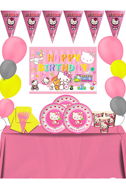 snowparty Set de 40 de piese pentru petrecerea de aniversare cu banner Hello ...