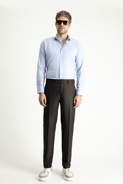 Kiğılı Slim Fit Classic Fabric Trousers