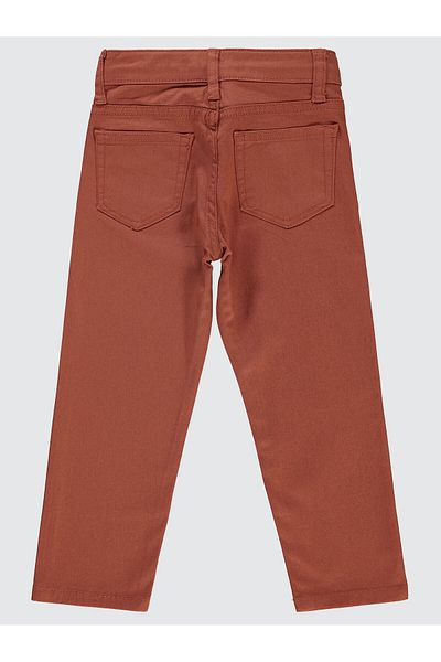 Civil Boys 2-5 Years Old Boy's Brick Color Trousers