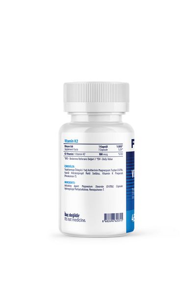 FLAVA Vitamin K2 - 45 Capsules X 2 Pieces