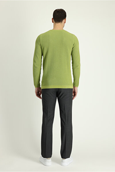 Kiğılı Slim Fit Slim Fit Wool Classic Fabric Trousers