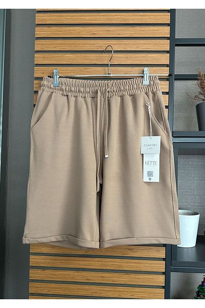 Butik Trendy Pike Fabric Shorts