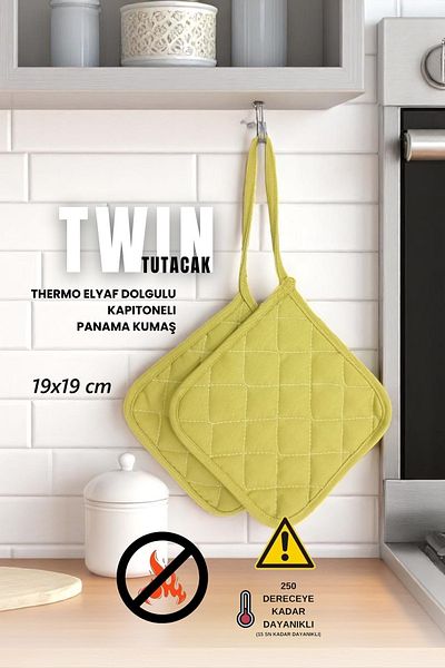 sevilya Twin Heat Resistant Oven Holder (1 Pc)