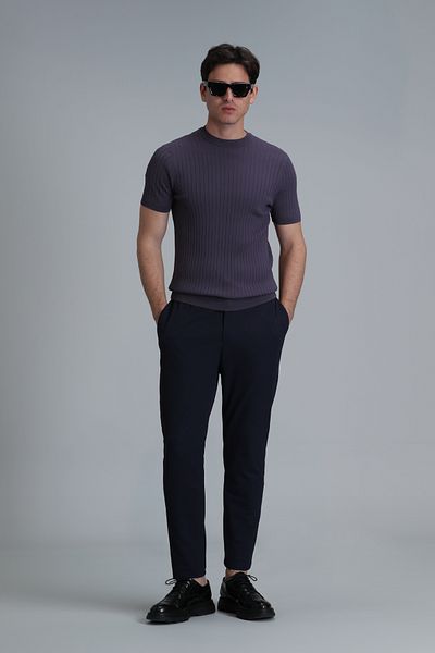 Lufian Ανδρικό πουλόβερ Class Plum