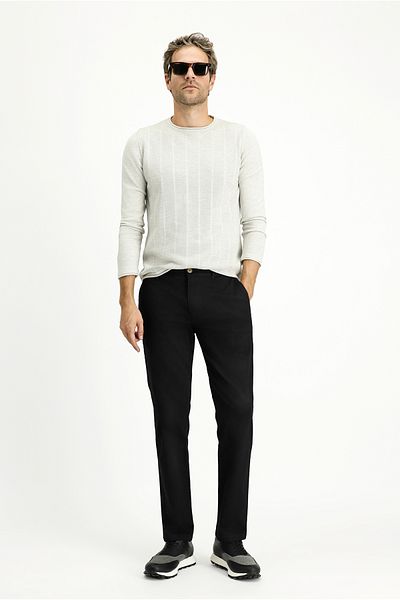 Kiğılı Regular Fit Lycra Canvas / Chino Pants