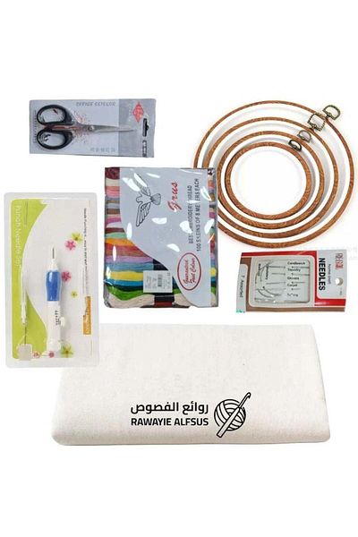 Generic باقة التطريز الفني - 9 أنواع