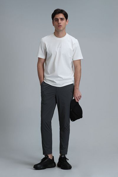 Lufian Antony Modern Graphic T- Shirt Off White