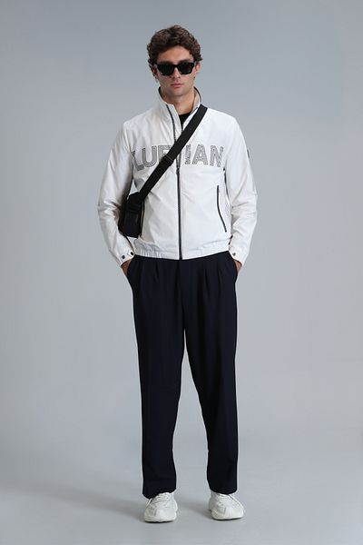 Lufian Jack Men's Coat White