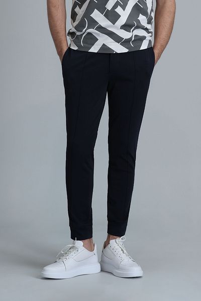 Lufian Παντελόνι Pito Jogger Tailored Fit Navy Blue
