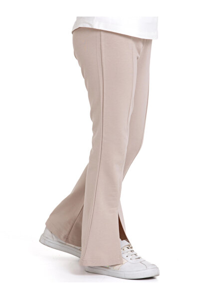 My Hanne Yırtmaçlı İspanyol Paça Pantolon 54884