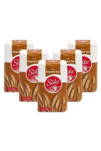 Söke Esmer Kepekli Un 1 Kg (5 Adet)