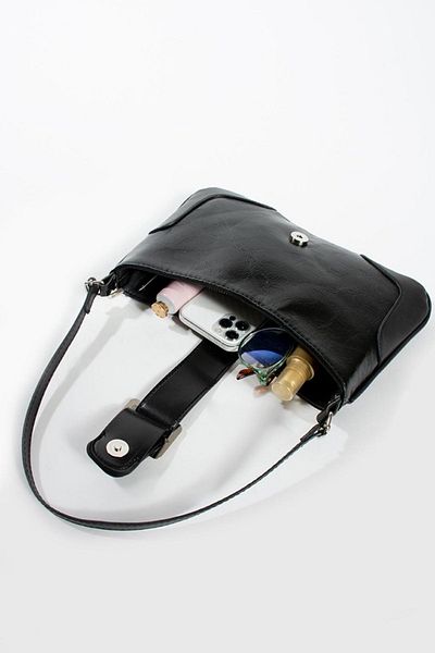 NBİBAGS geantă de mână și de umăr cu beget cusut retro high-end