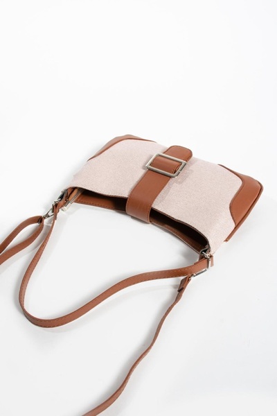 NBİBAGS Τσάντα χειρός και ώμου με ρετρό ραμμένη μπιγκέτα