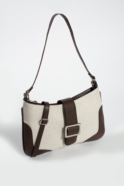 NBİBAGS retro high-end dikişli beget el ve omuz çantası