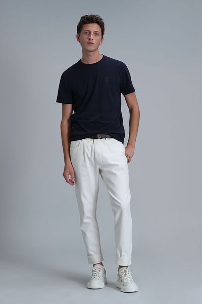 Lufian Μπλουζάκι Navy Blue Pablo Modern Graphic