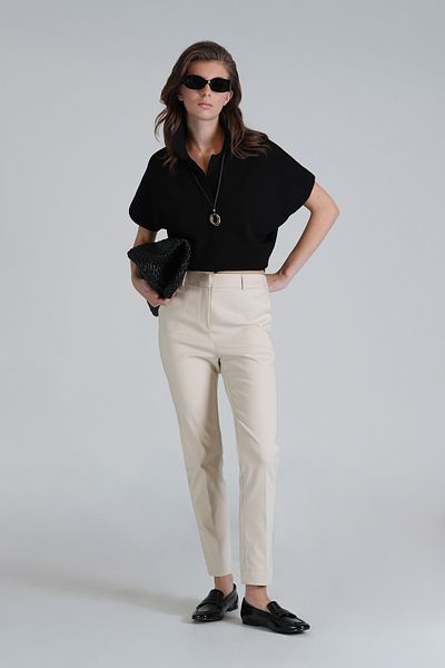 Lufian Ecru Sun Women's Trousers