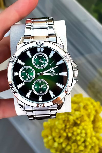 CLUPPOLOON New Season Silver Color Men Wristwatch with Wristband Gift Father's Day Gift