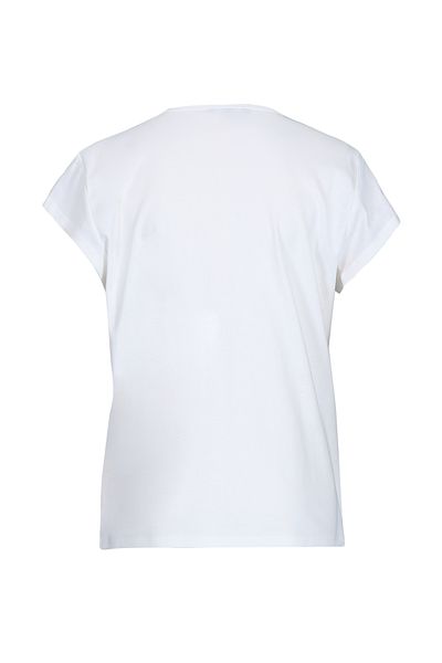 Lufian Ponte Γυναικείο T-Shirt Εκρού