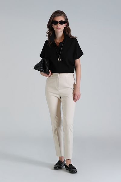Lufian Ecru Sun Women's Trousers