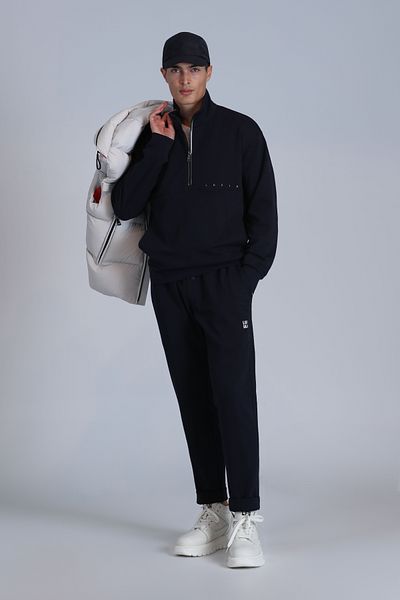 Lufian Ανδρικό φούτερ Navy Blue Howe