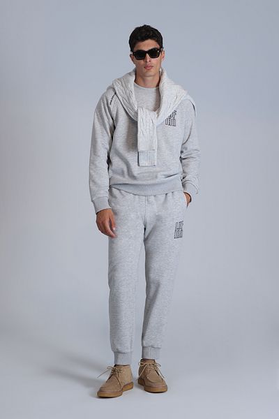 Lufian Alpha Gray Men's Sweatpants