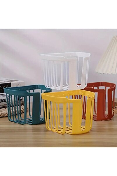 meyre Kendinden Yapışkanlı (BEYAZ) Tuvalet Kağıtlığı Peçetelik Saksı Suya Day...