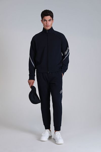 Lufian Μπλουζάκι φόρμας Navy Blue Dera