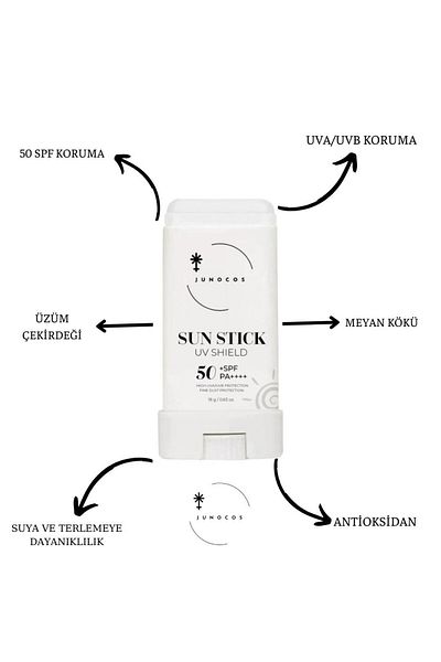 Junocos Sun Cream 50 Spf 2-Pack Stick - Sun Stick (2 Pcs)