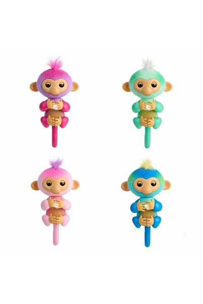 FELİTE Fingerlings Figür Leo Fng Sevimli İnteraktif Parmak Maymunu Sesli Hare...