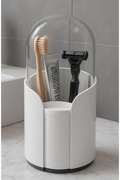 Higienox Olivia Brush Makeup Brush and Cotton Organizer Organizer