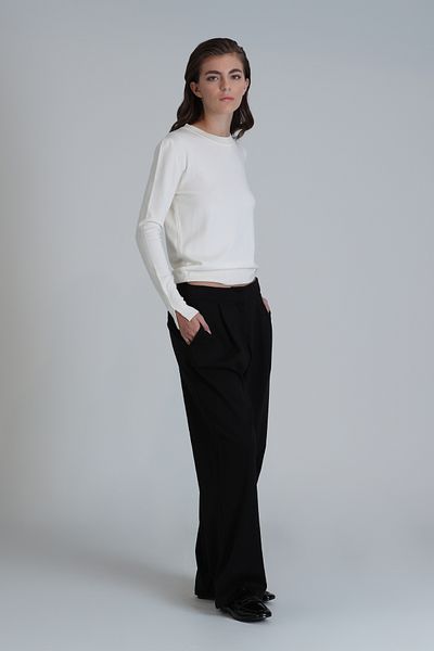 Lufian Bronte Ecru Women's Sweater